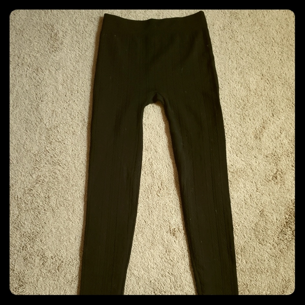 Fleece lined leggings